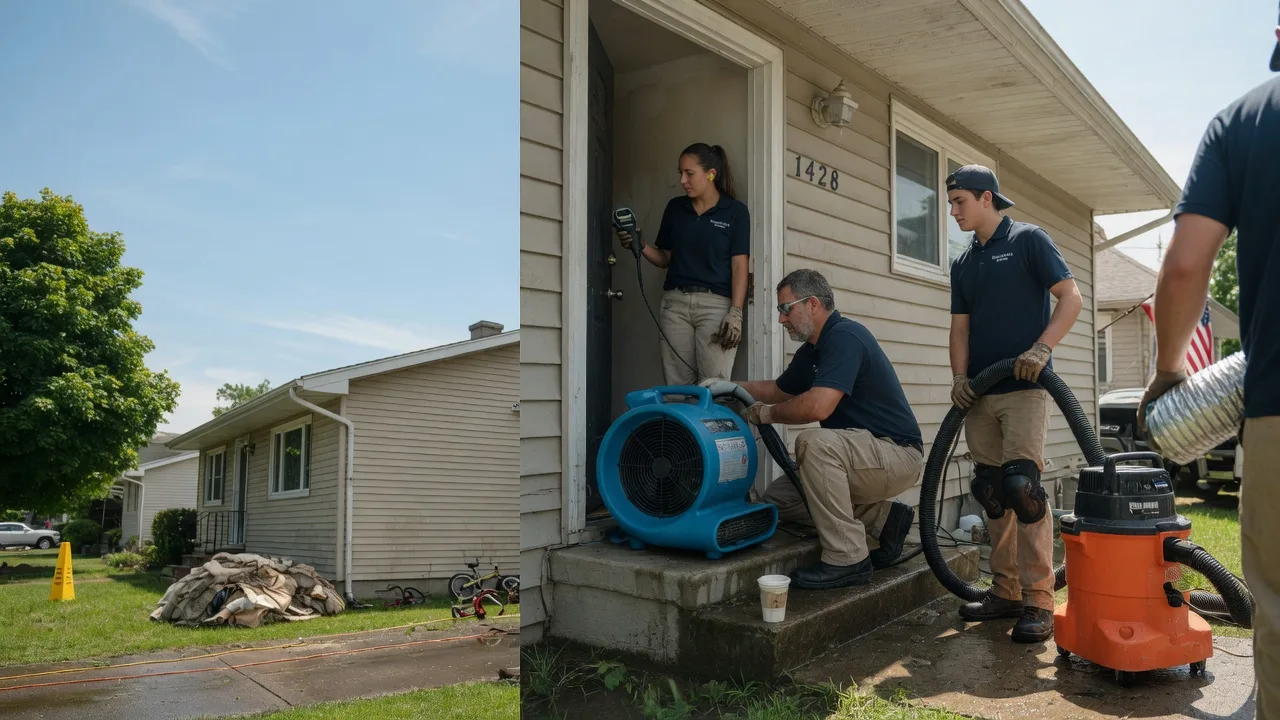 Water Damage Restoration in Grandview, IN near me